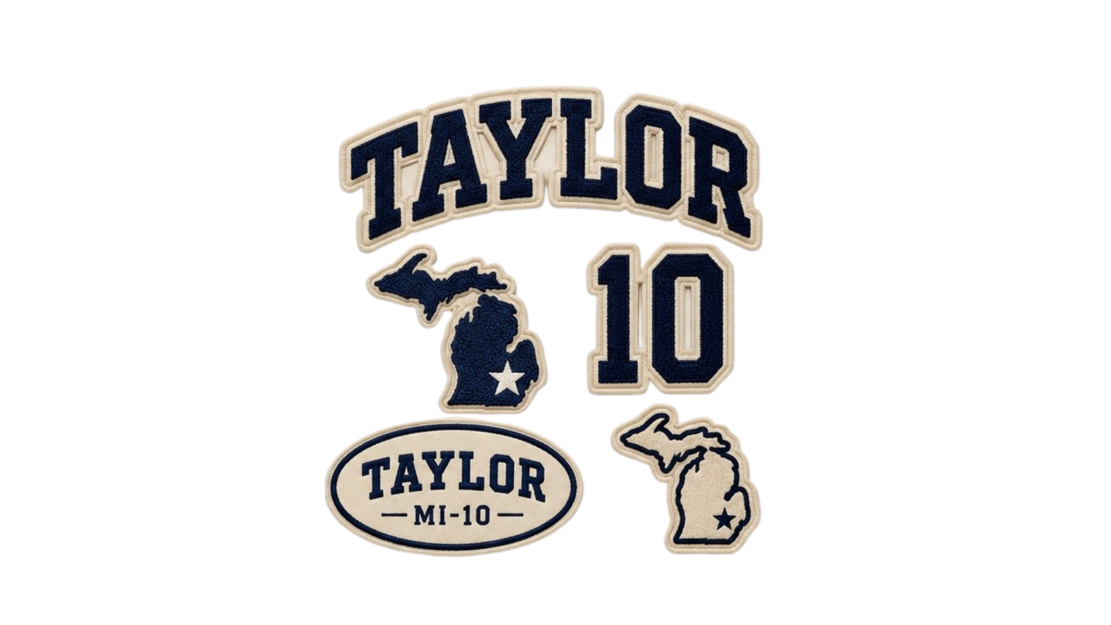 Team Taylor campaign patch collection