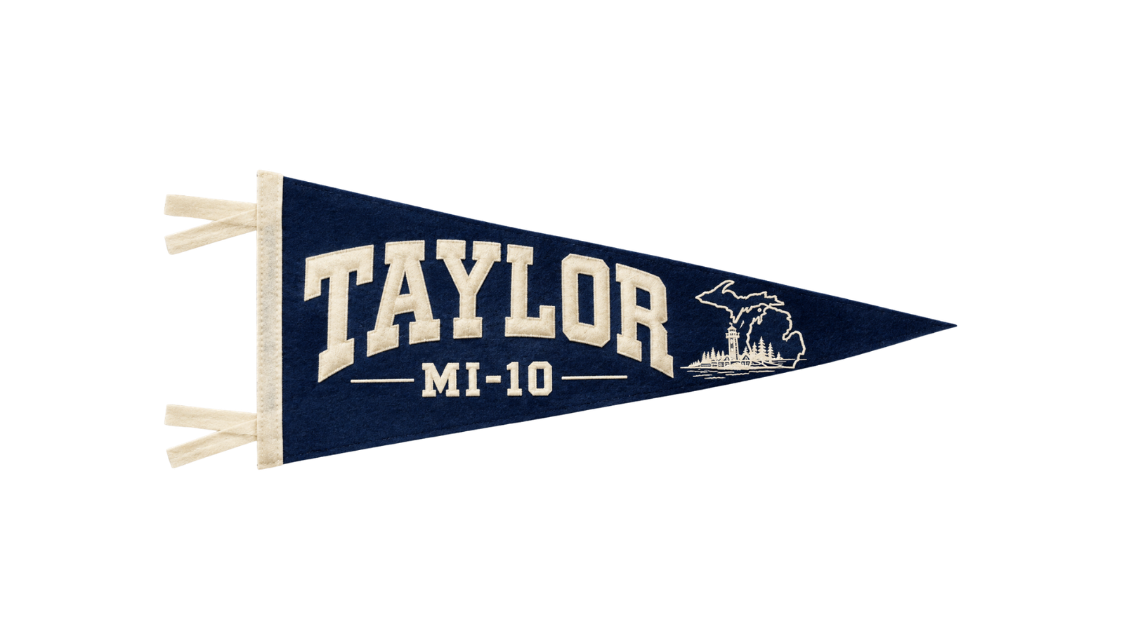 Team Taylor vintage pennant
